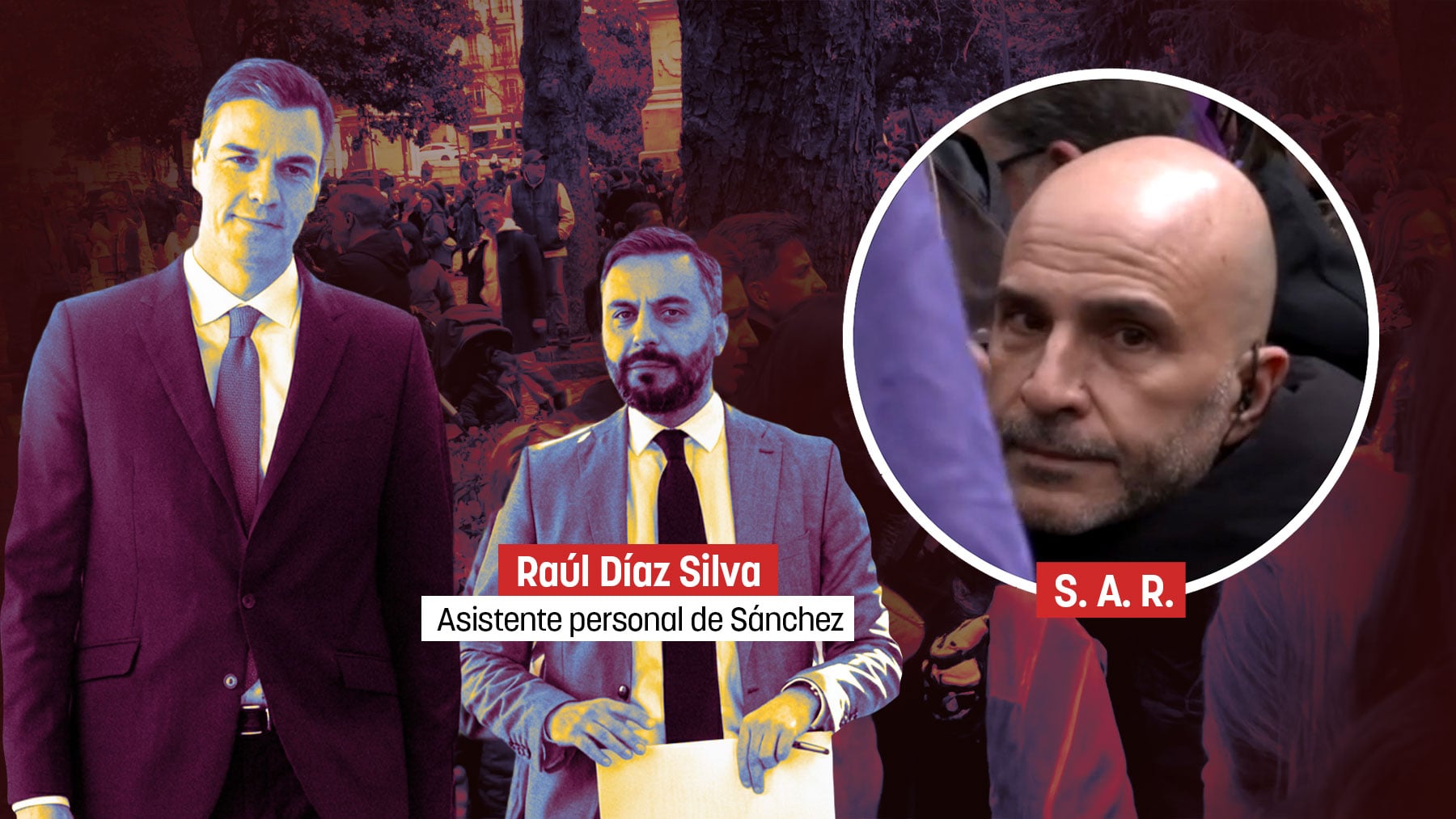 La pareja del escolta que amenazó a OKDIARIO el 8M es del PSOE y próxima al asistente personal de Sánchez