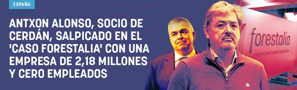 Antxon Alonso, socio de Cerdán, salpicado en el