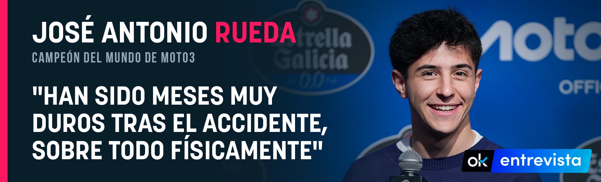 José Antonio Rueda, tras su accidente: Han sido meses muy duros, sobre todo físicamente