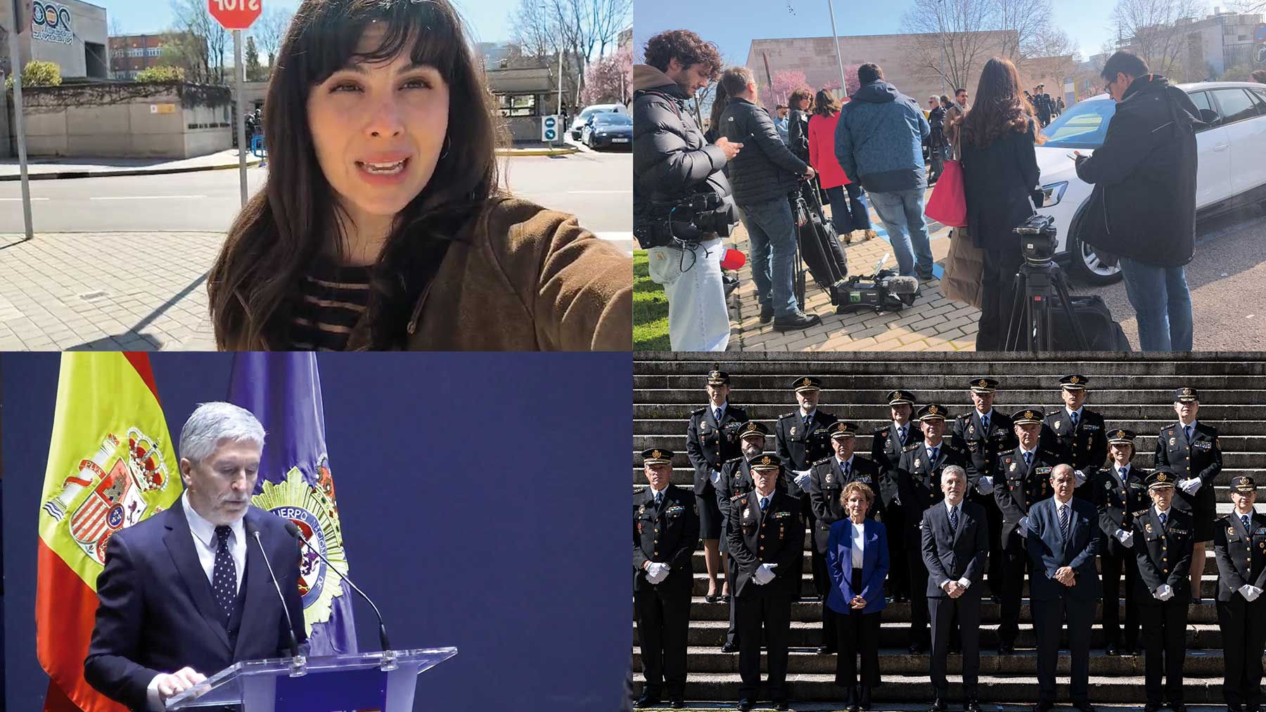 Marlaska blinda al nuevo DAO en su toma de posesión para evitar las preguntas de la prensa