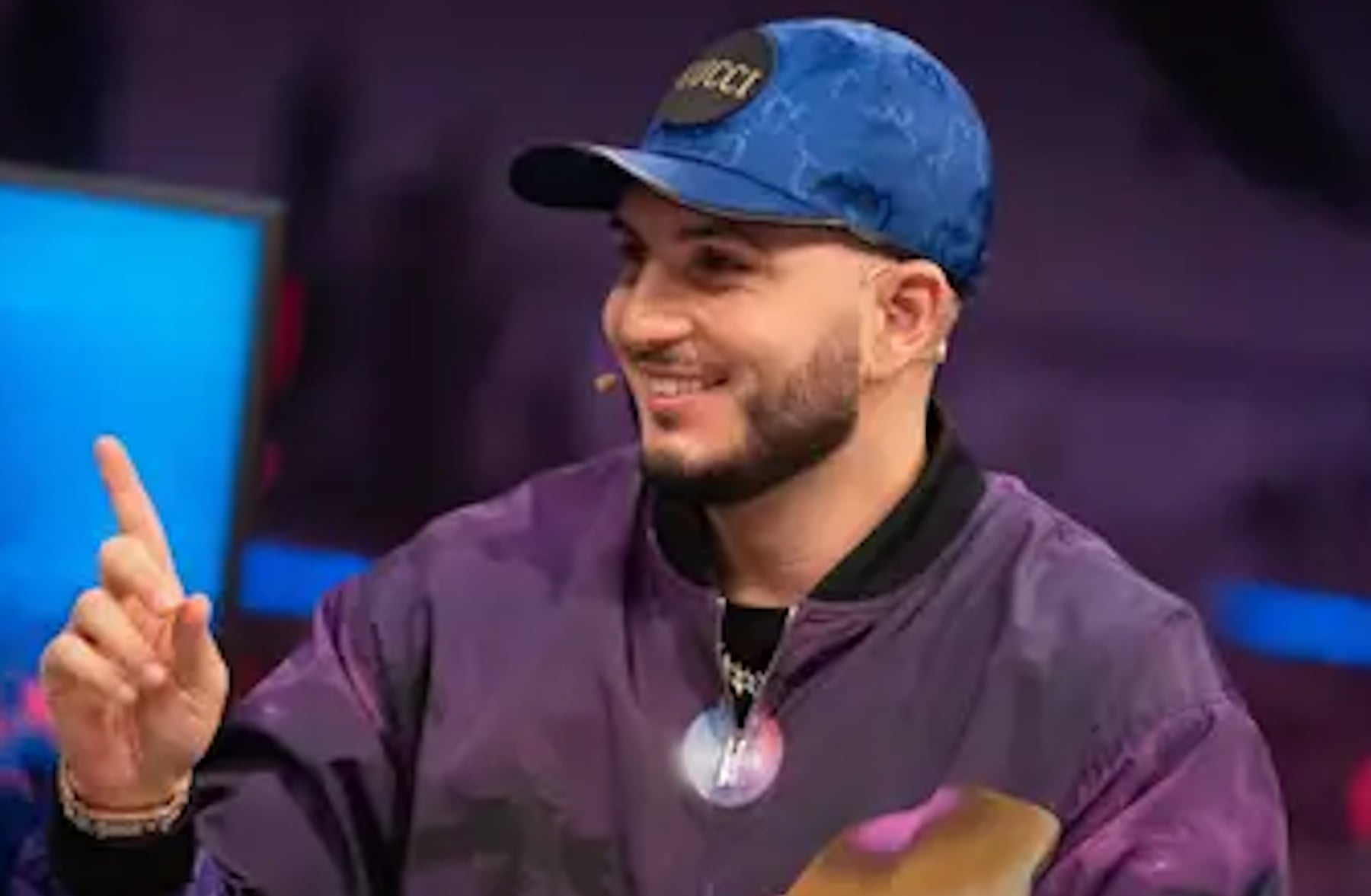 Omar Montes en plató (Foto: Antena 3)