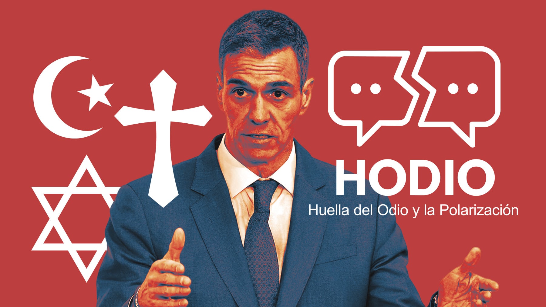 Sánchez pide más amor y menos odio pero acelera para dejar sin castigo los ataques a creencias religiosas