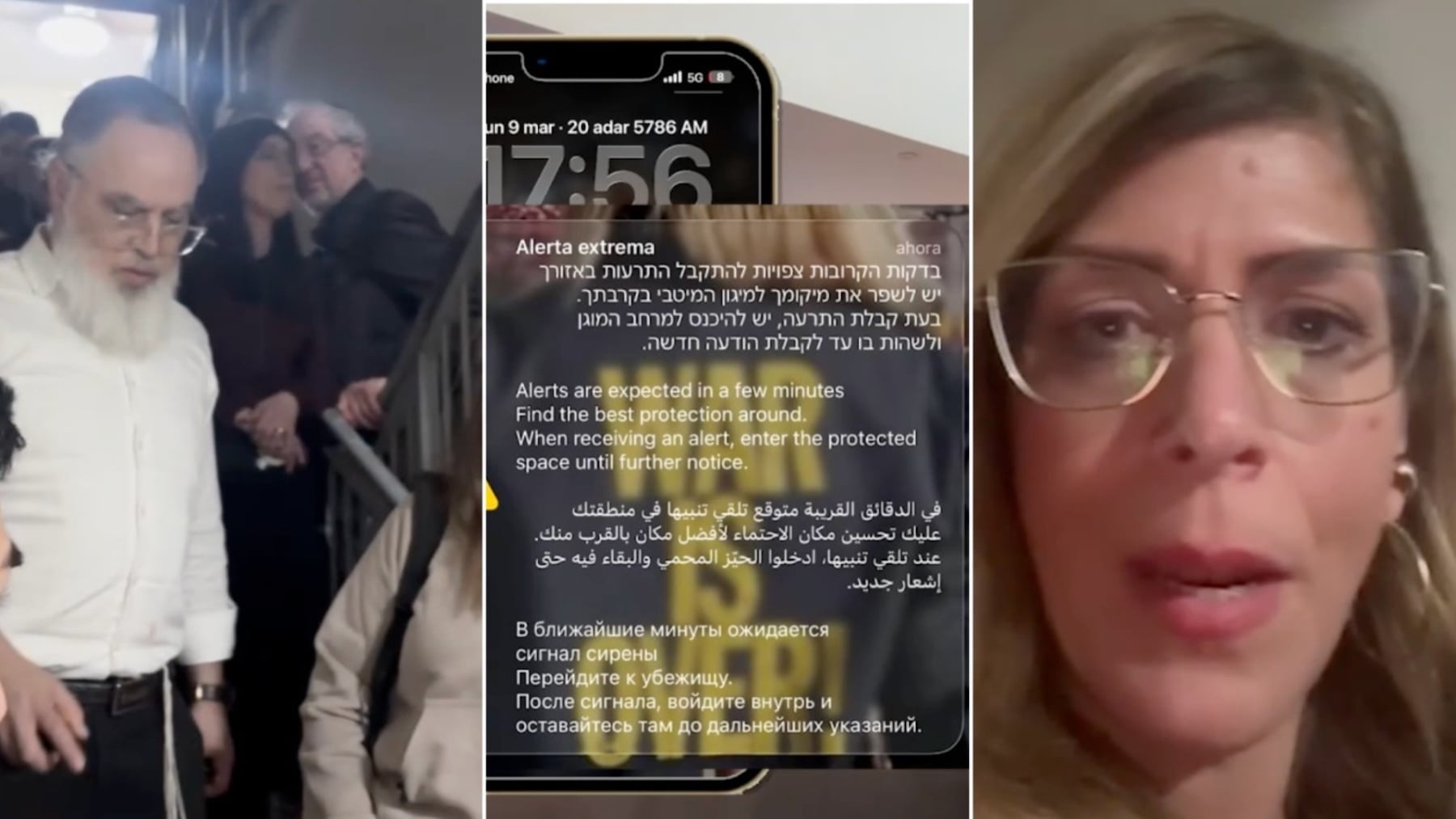 OKDIARIO en el aeropuerto Ben Gurión de Israel bajo la amenaza de los misiles de Irán: del búnker al avión