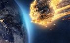 Asteroide en el espacio, desviado por la NASA