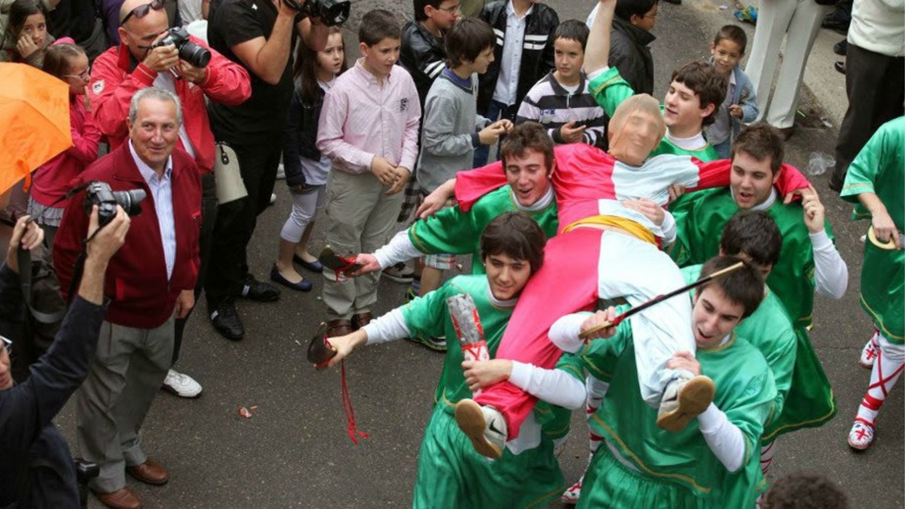 Caza de Judas de Cabanillas. Foto: Turismo de Navarra