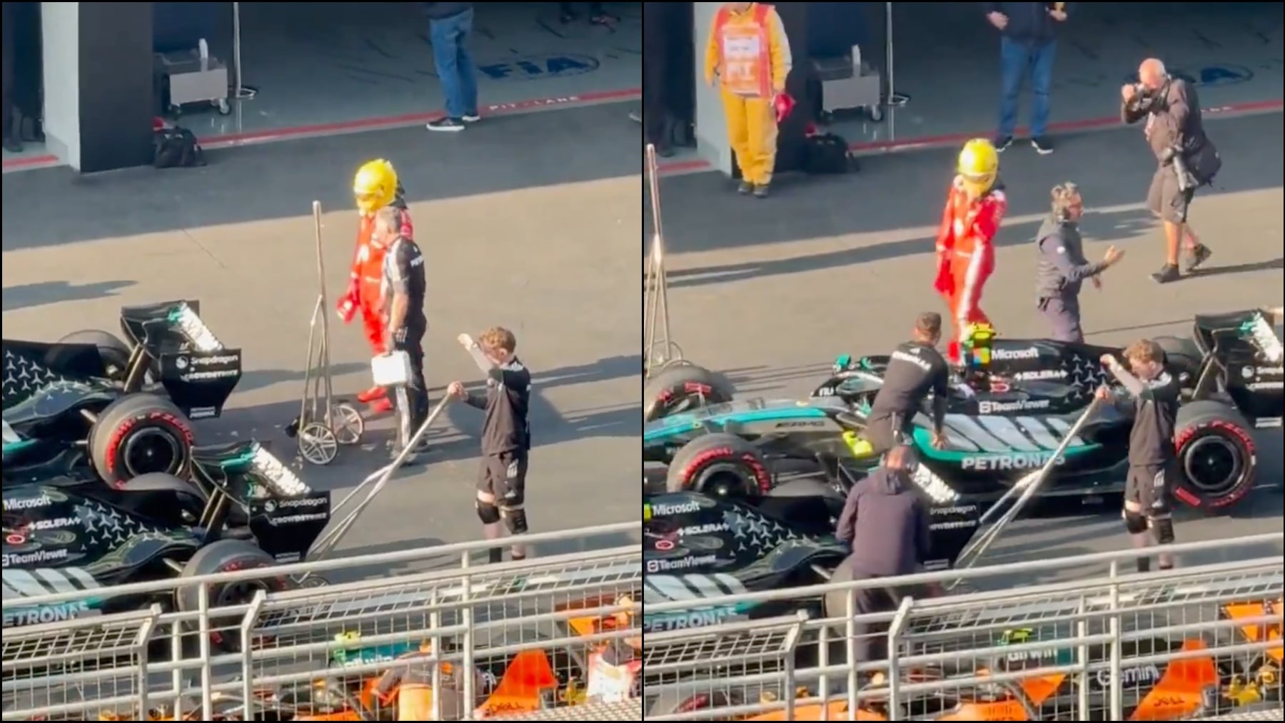 Hamilton desliza su sospecha sobre el dominio de Mercedes: ¿De dónde salen las seis décimas?