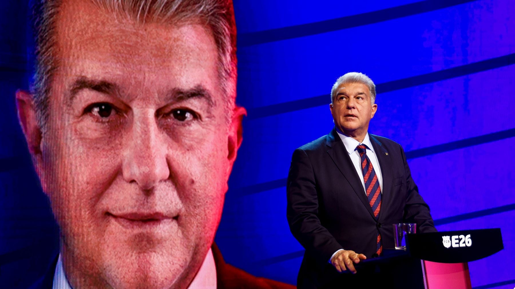 Un eufórico Laporta cierra la campaña electoral cargando contra Font: ¡Estás desacreditado!