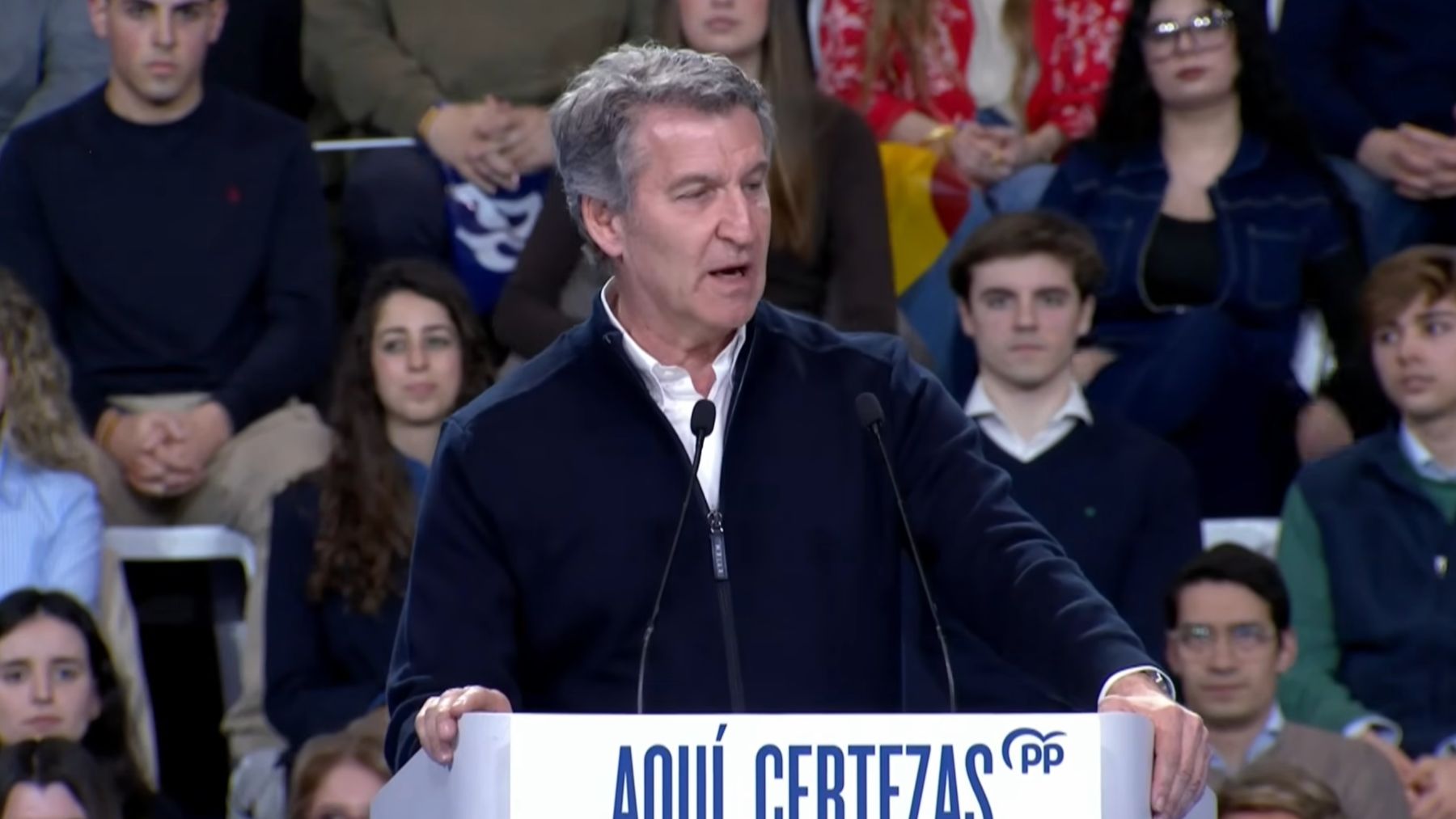 Feijóo asegura que el voto a Mañueco servirá para darle a Sánchez el mayor susto de su vida