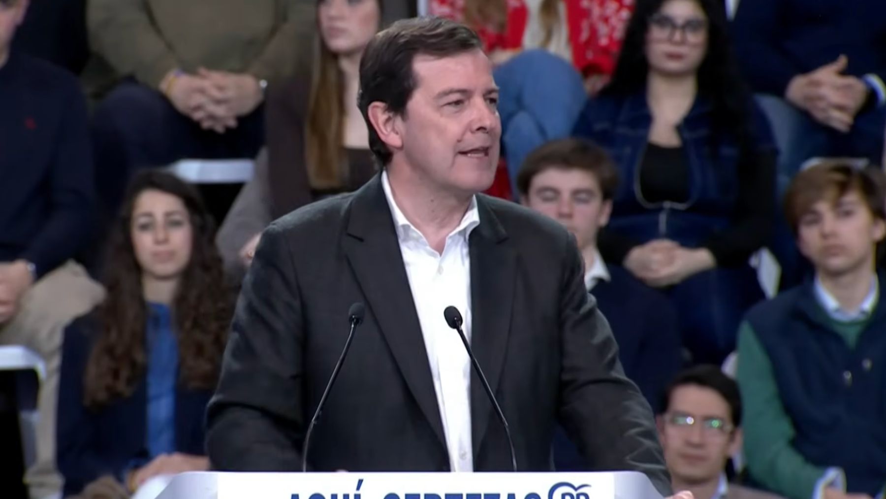 Mañueco pide concentrar el voto en el PP para que Castilla y León esté libre del sanchismo tras el 15-M