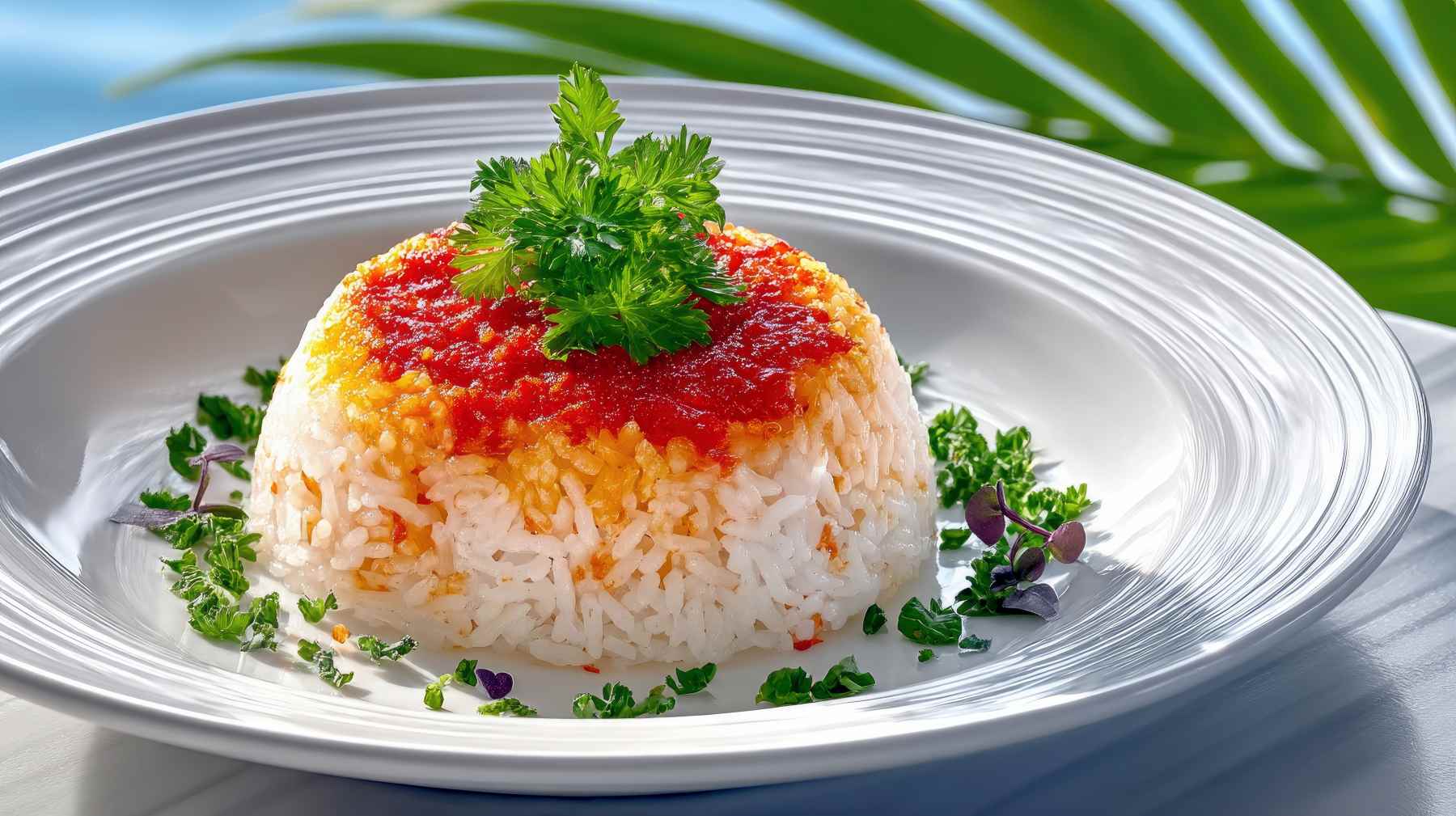 Risotto de Salmorejo Andaluz Cremoso.