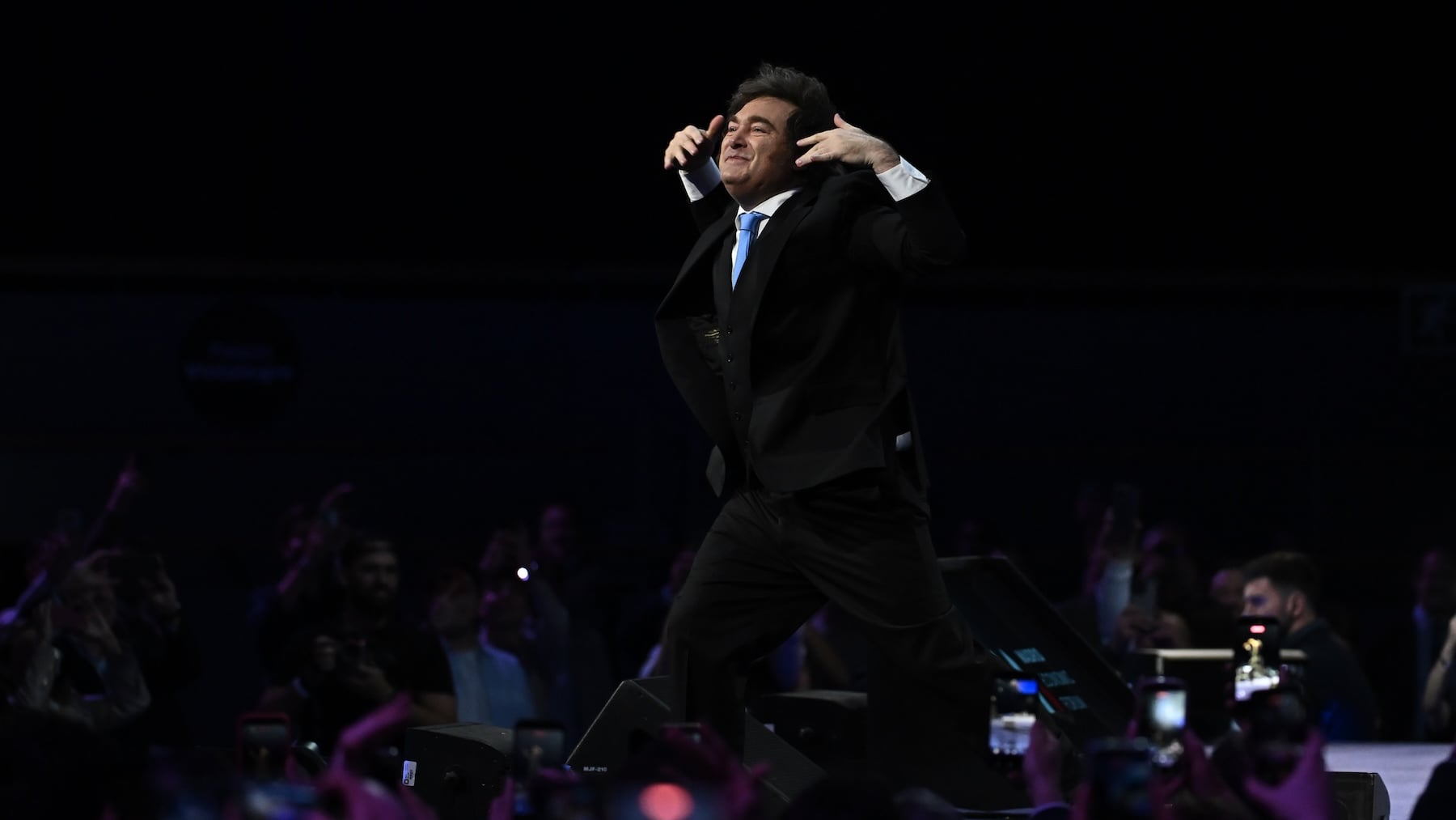 Milei en Madrid: califica a Sánchez de impresentable y líder de la basura inmunda del socialismo