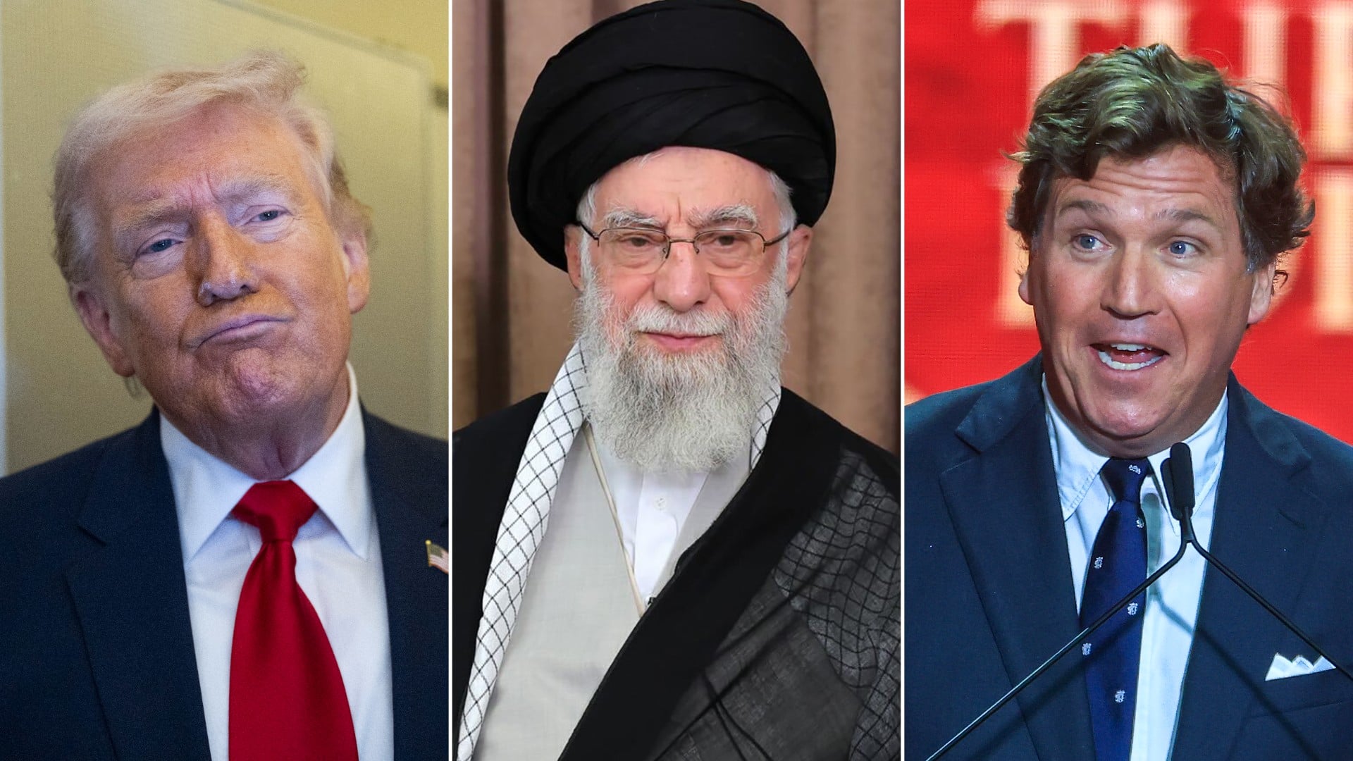Así engañó Trump a Tucker Carlson para cazar a Jamenei al conocer por la CIA su cercanía a los ayatolás
