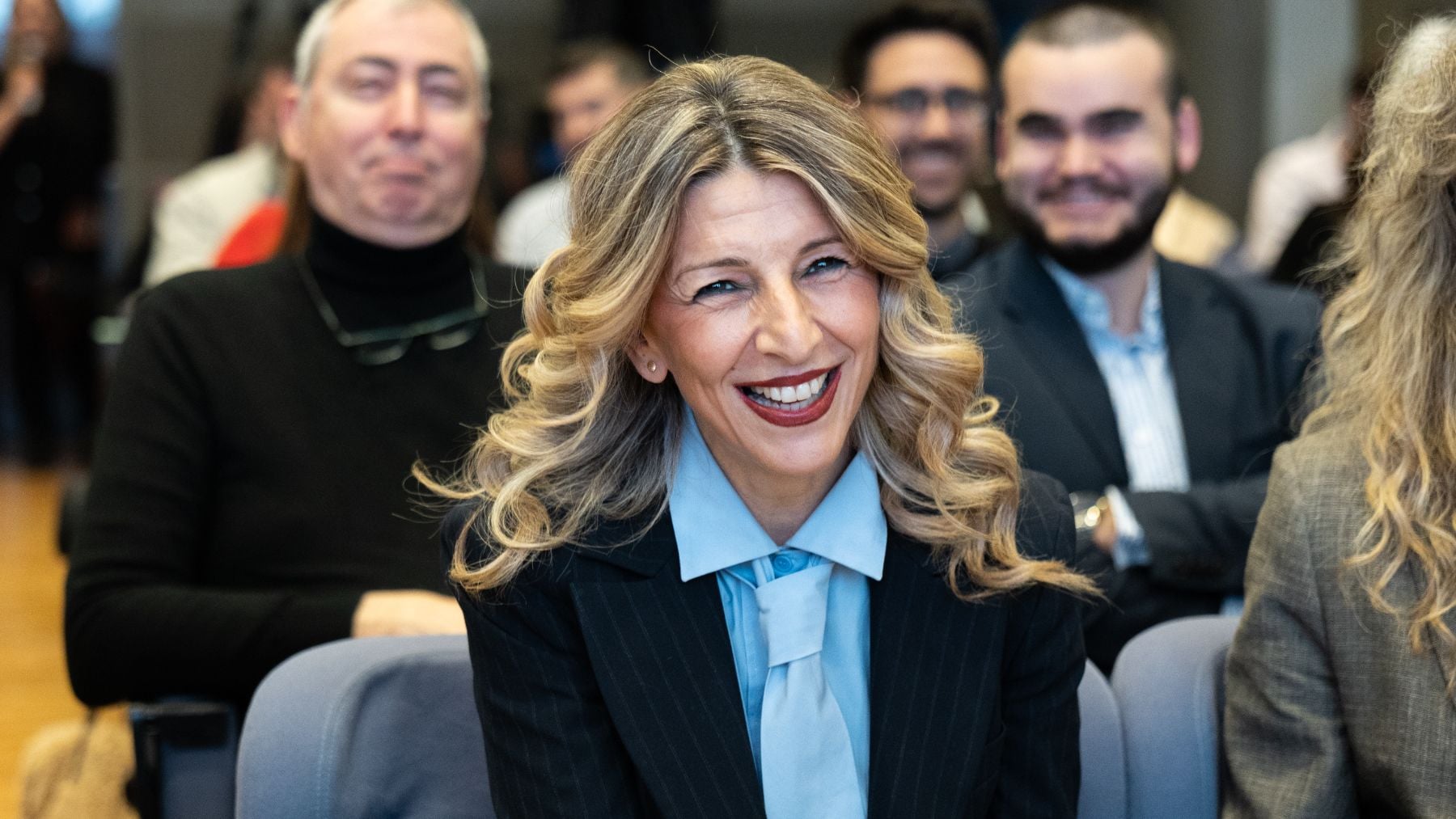 Yolanda Díaz acude a los Oscar como ministra de Trabajo en un viaje pagado con dinero público