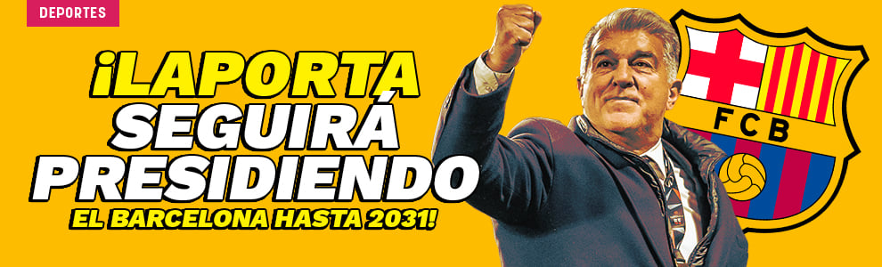 ¡Laporta seguirá presidiendo el Barcelona hasta 2031!