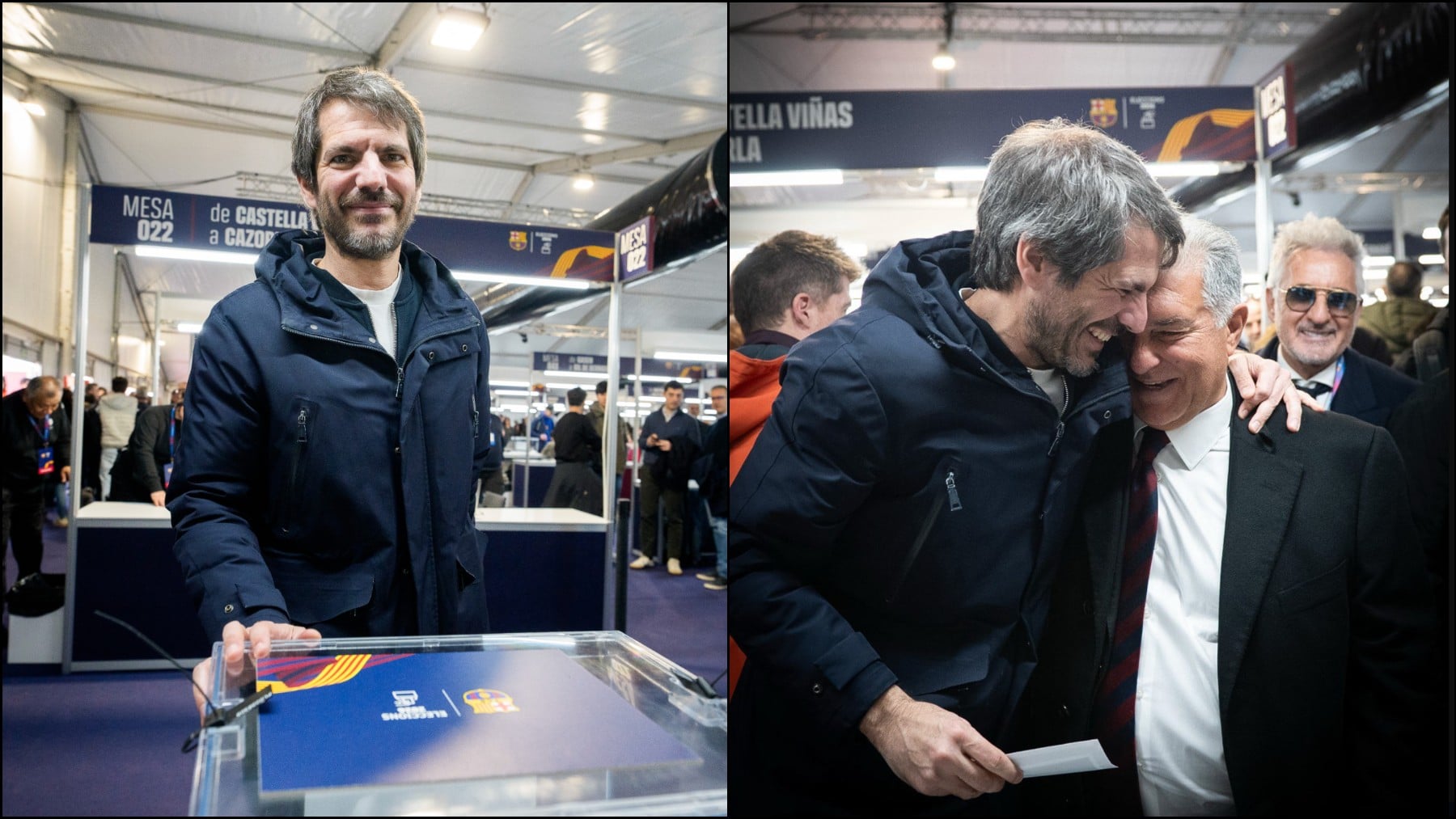 Un ministro del Gobierno de Sánchez vota a favor de Laporta en las elecciones del Barcelona