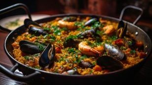 Paella, truco, truco de cocina