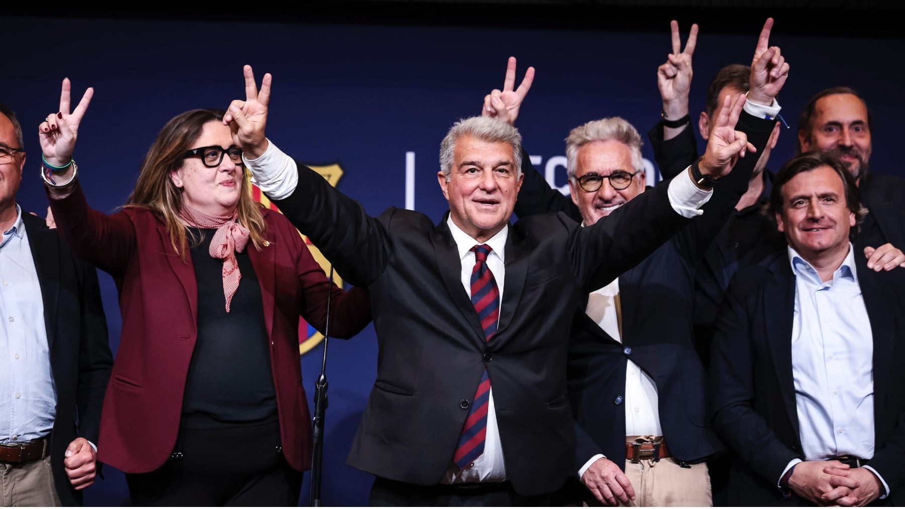 Laporta unifica a la política catalana: de Esquerra a Aliança todos le felicitaron