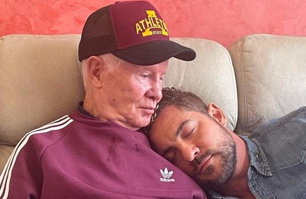 David Bisbal con su padre. (Foto: Instagram)