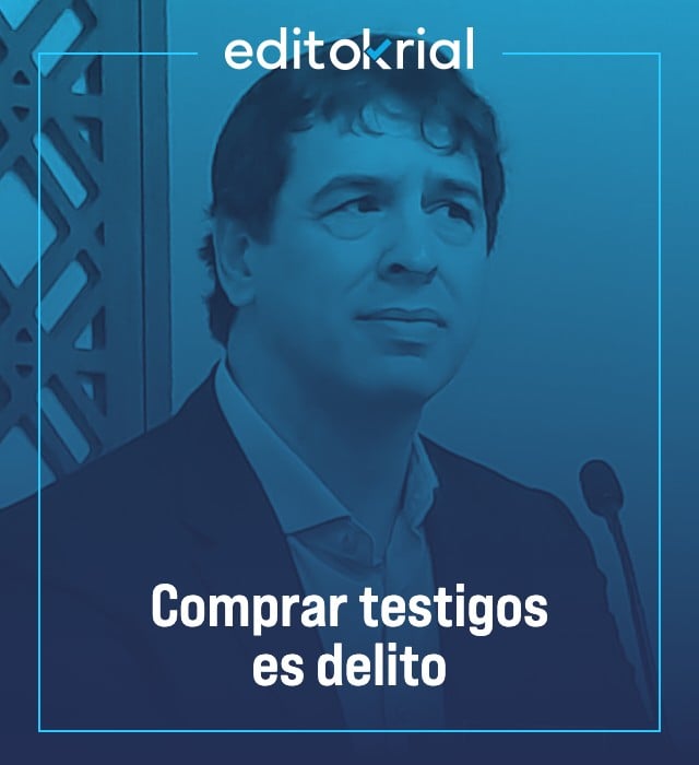 Comprar testigos es delito