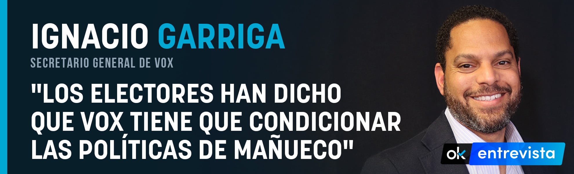Ignacio Garriga (Vox): Los electores han dicho que Vox tiene que condicionar las políticas de Mañueco