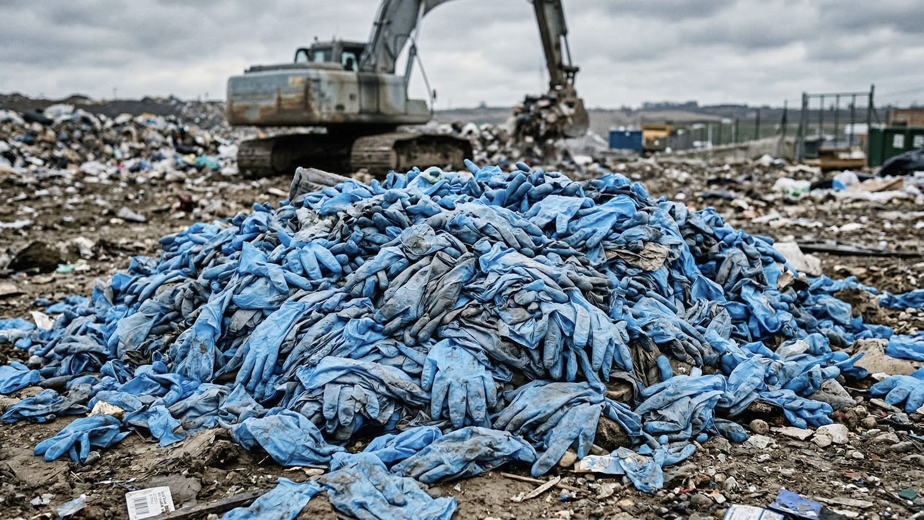Dinamarca revoluciona la industria del reciclaje: están usando los guantes desechables para capturar CO2 del aire