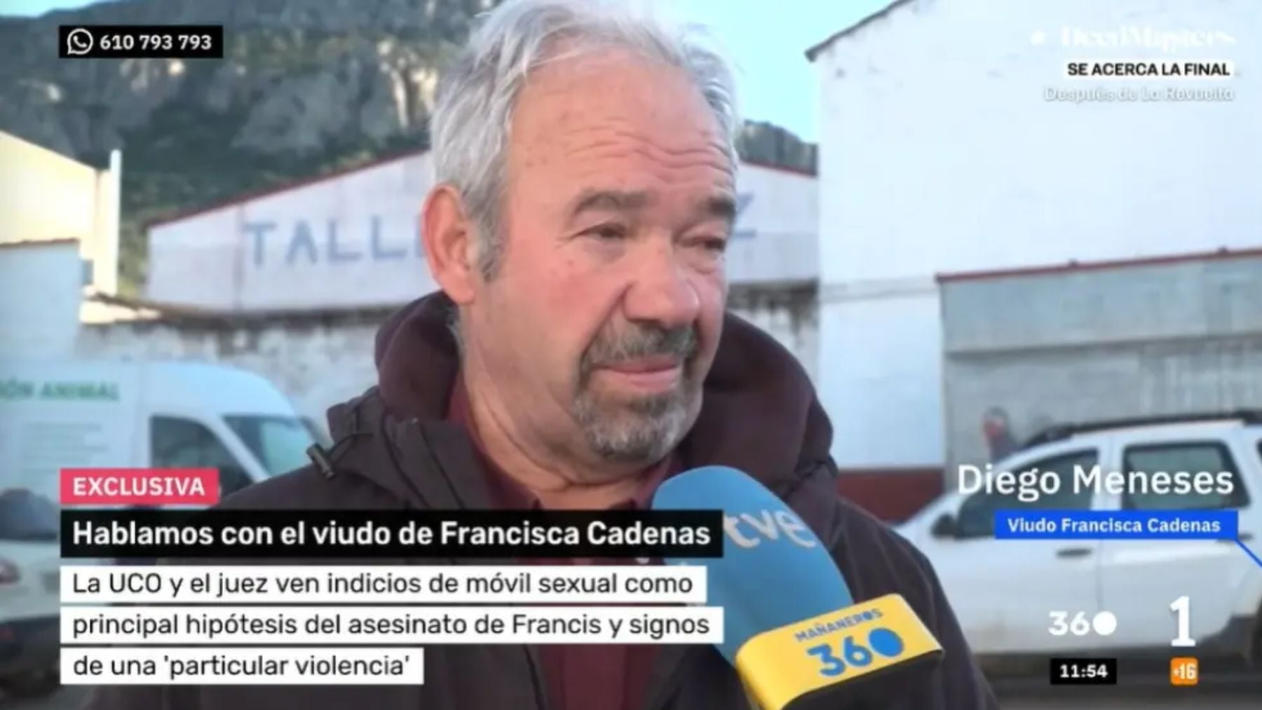 El duro testimonio de Diego, viudo de Francisca Cadenas: Han disfrutado matándola