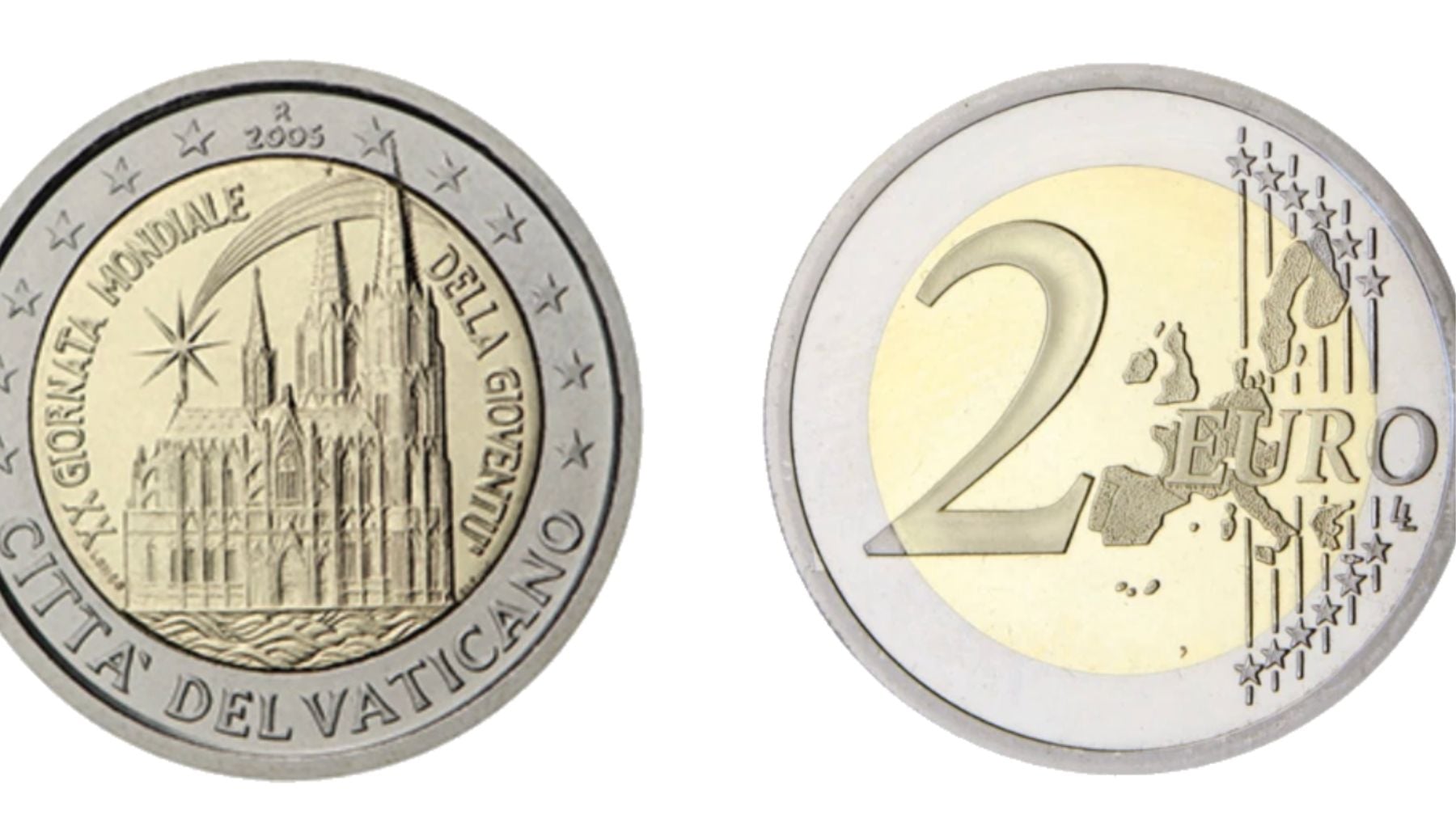 Moneda, Vaticano, curiosidades