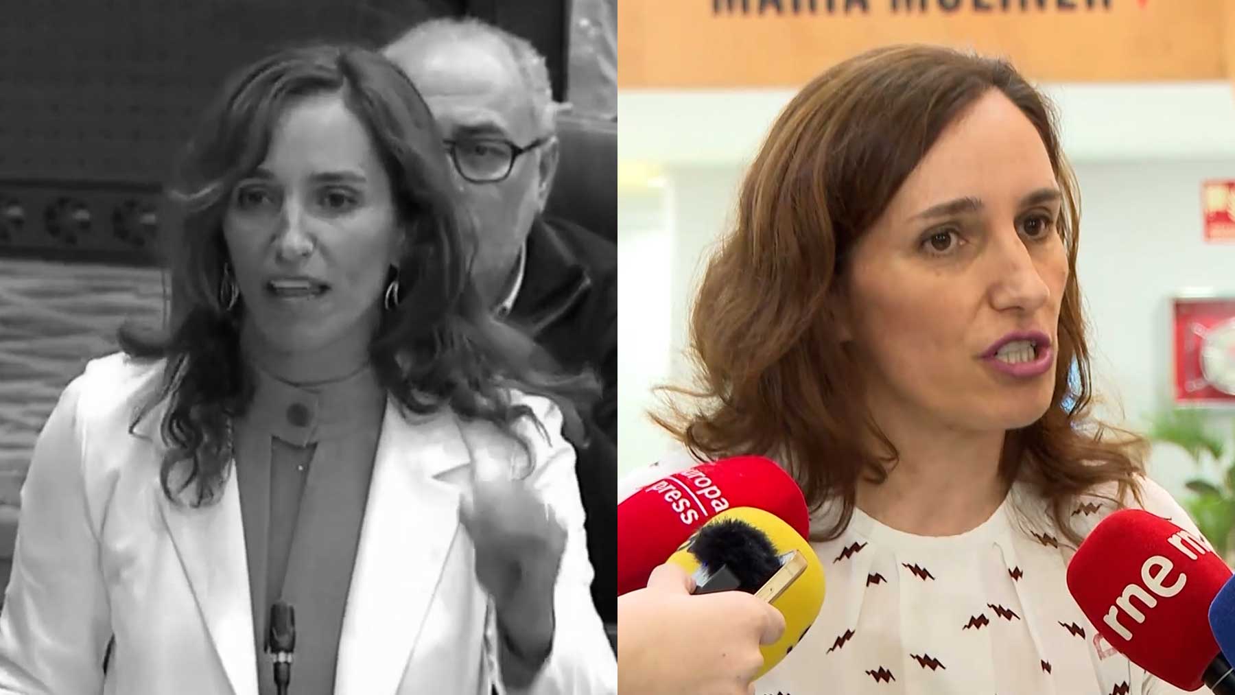 Mónica García pasa de agitar las huelgas de médicos contra Ayuso a acusarlas de ilegales cuando van contra ella