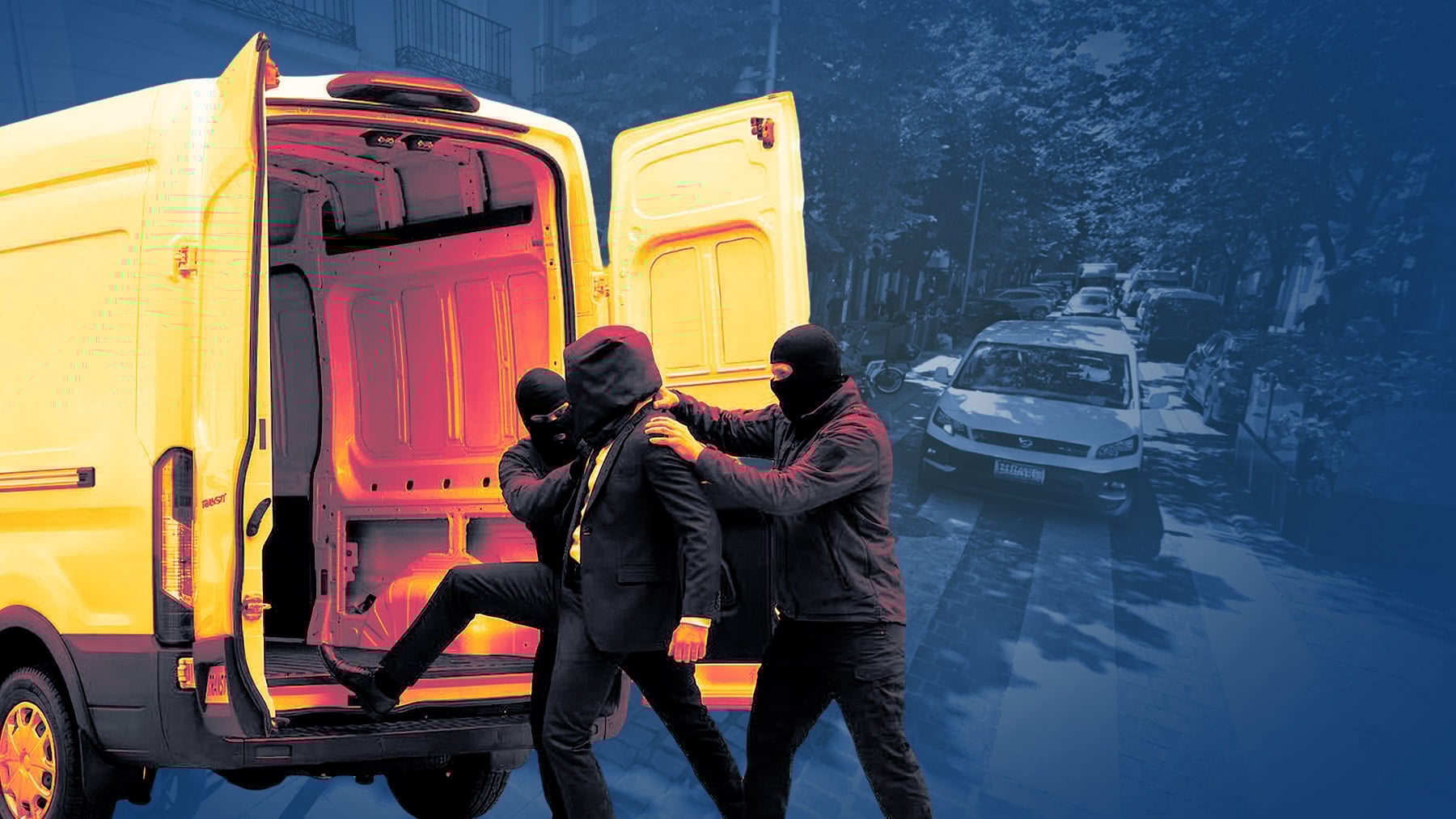 Tres serbios intentan secuestrar a un millonario canadiense en criptomonedas en la calle de moda de Madrid