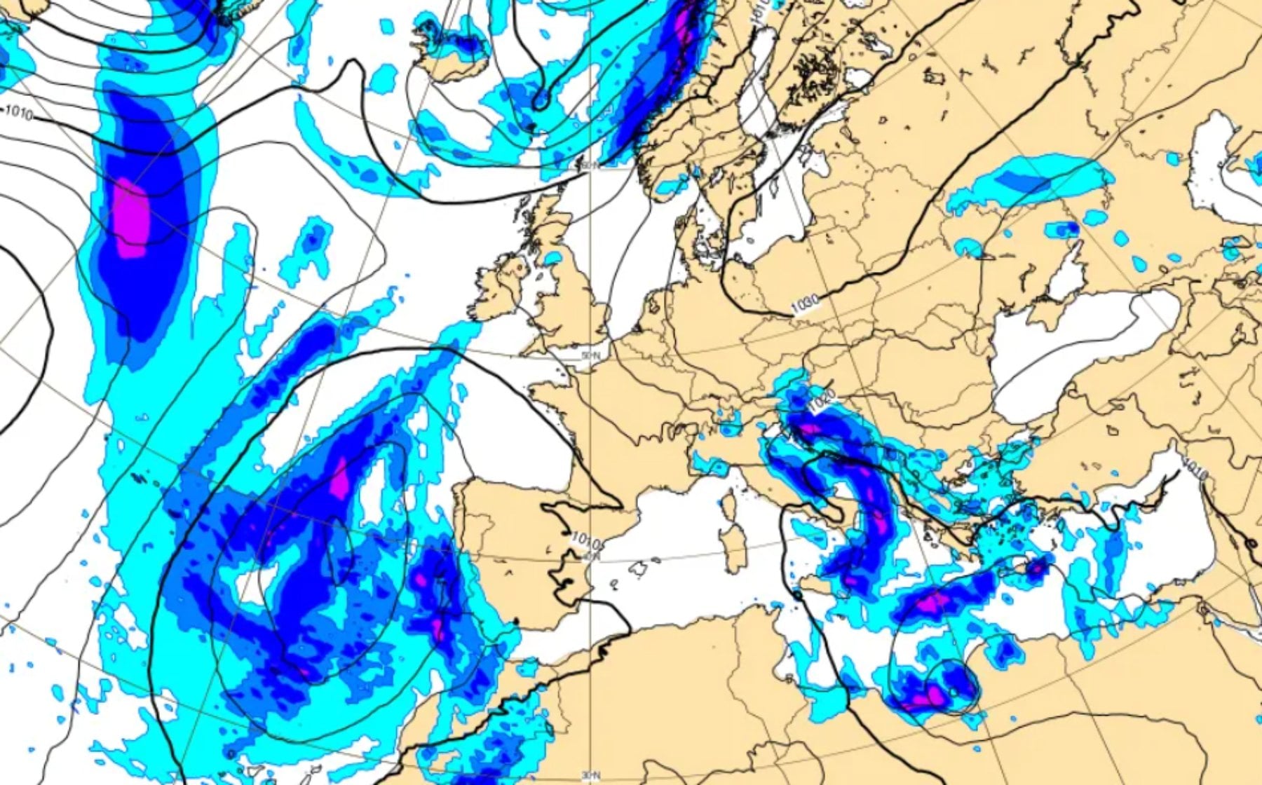 Una borrasca explosiva está a punto de llegar a España y va a arruinarlo todo: el aviso sobre Therese que da miedo