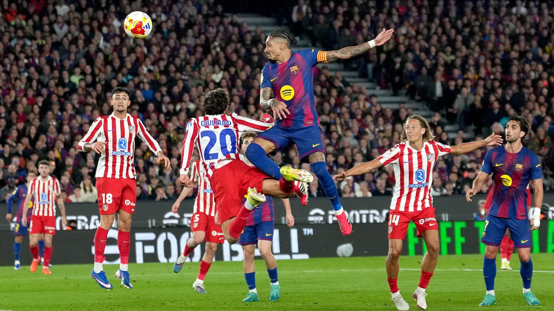 Eliminatoria corta en el Barça-Atleti: ida en el Camp Nou el miércoles 8 y vuelta el martes 14 de abril