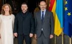 Francina Armengol, Volodímir Zelenski y Pedro Rollán.