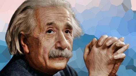Albert Einstein.