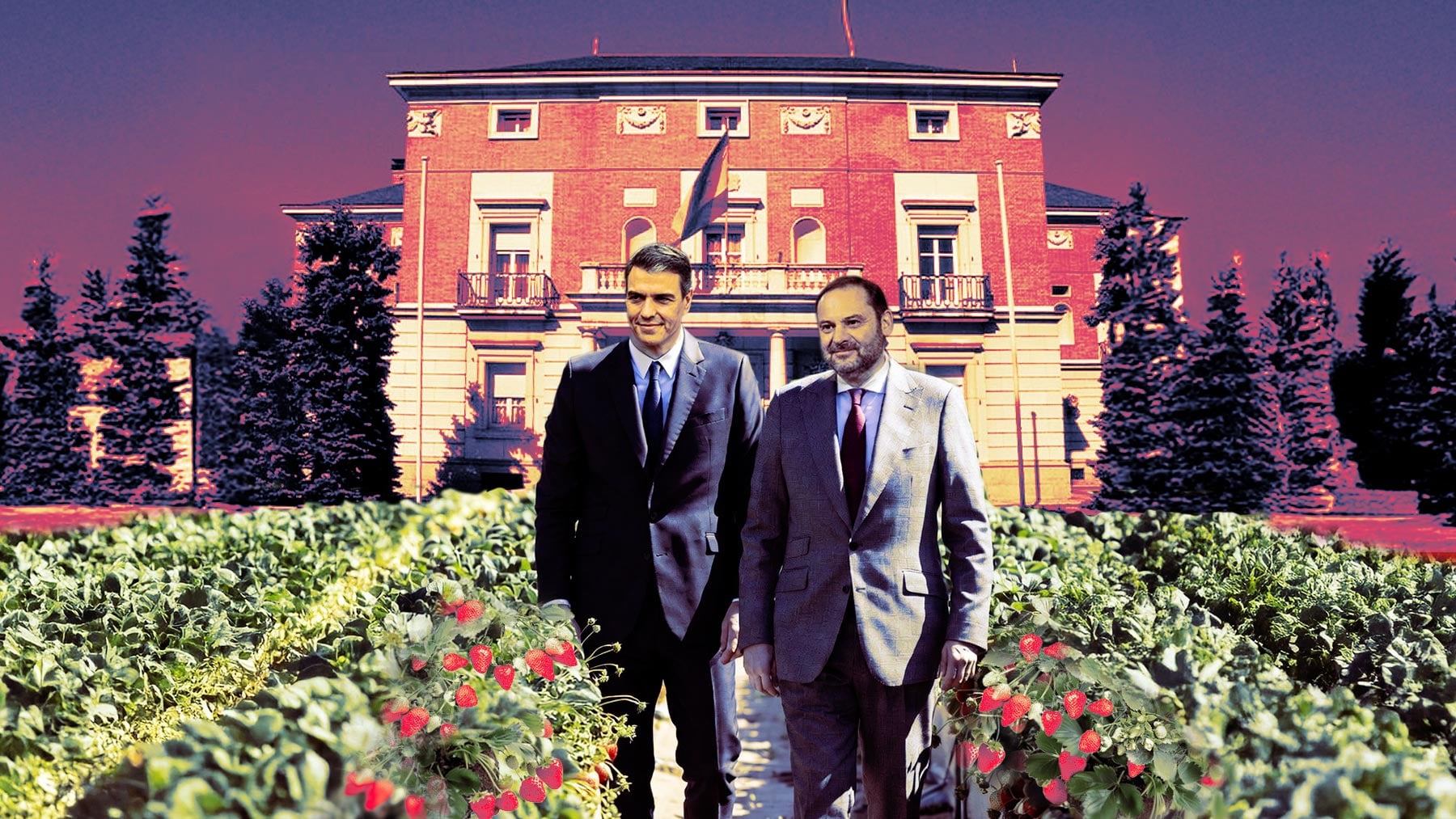 Sánchez desayunó con Ábalos en Moncloa tras destituirle: le ofreció ser eurodiputado y le enseñó sus fresas cultivadas