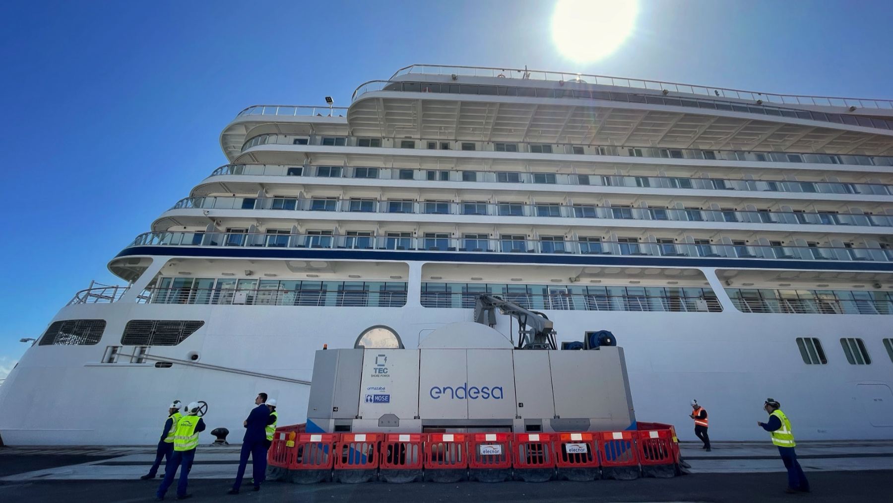 Con este proyecto, el Puerto Bahía de Cádiz se convierte en un referente de transición energética de la mano de Endesa.
