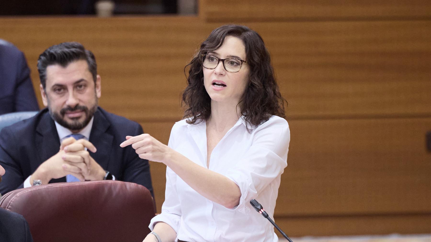 Ayuso se mofa de Yolanda Díaz en un minuto irrepetible: El poder del caviar le ha vencido