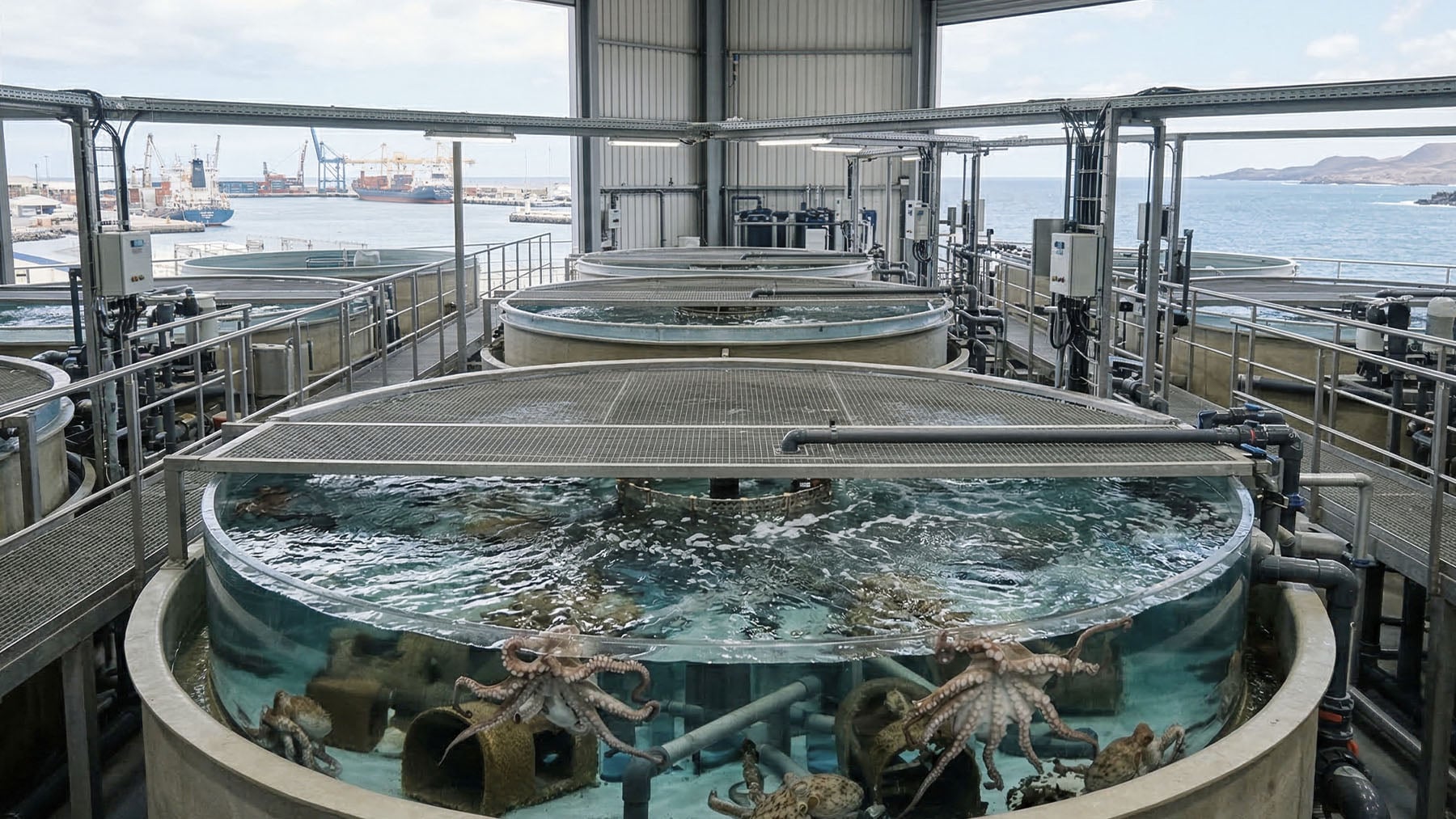 La primera granja de pulpos del mundo quiere abrir en Canarias: su objetivo es producir 3000 toneladas al año