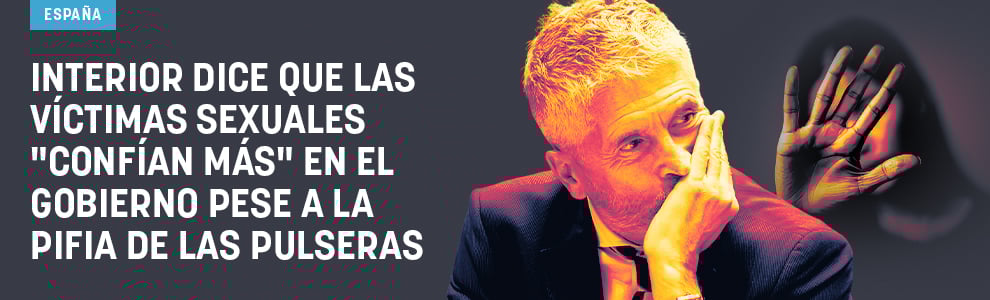 Interior dice que las víctimas sexuales confían más en el Gobierno pese a la pifia de las pulseras