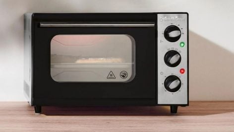 Mini horno Silvercrest de Lidl.