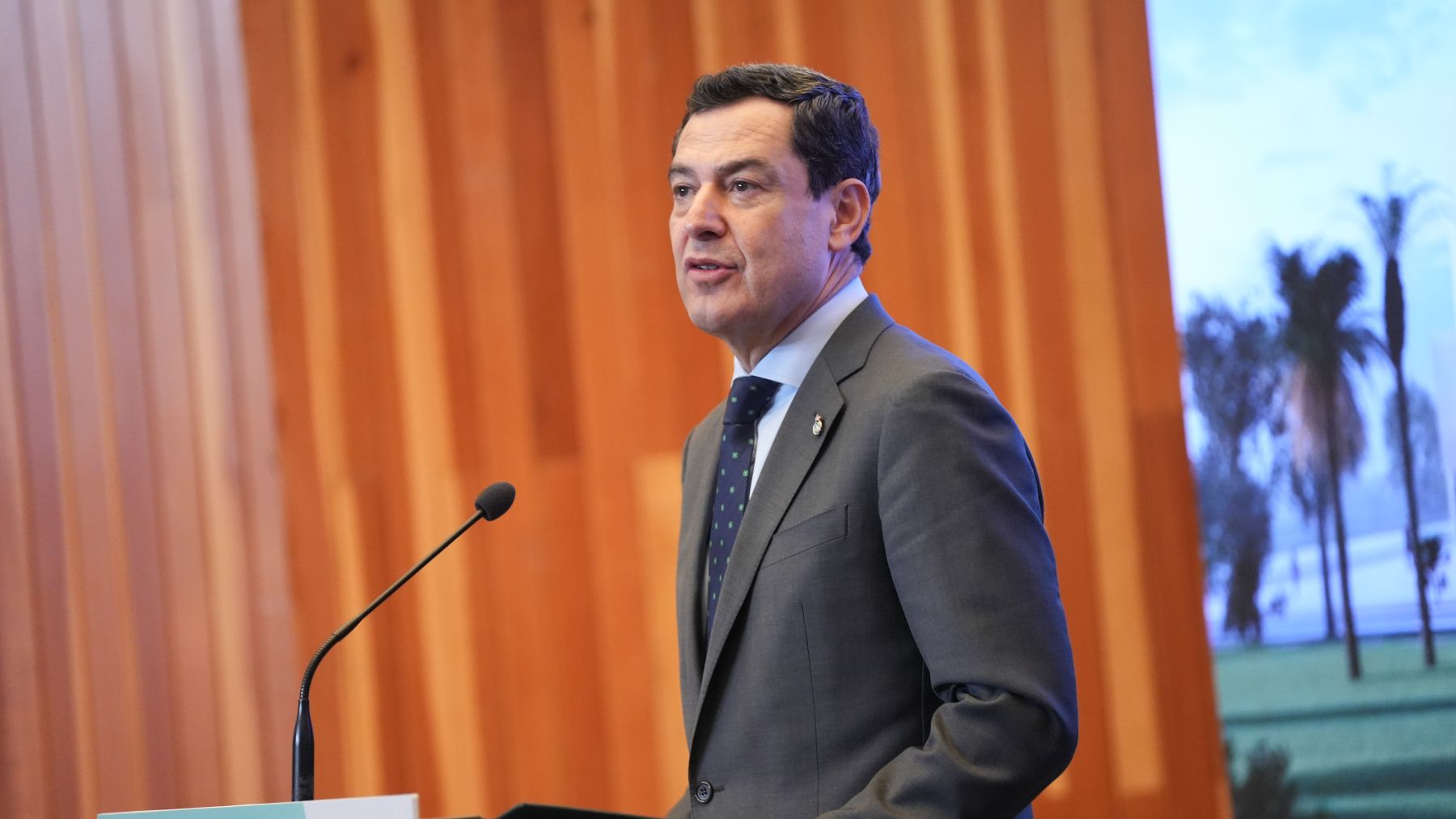 Juanma Moreno, presidente de la Junta de Andalucía. (Europa Press)