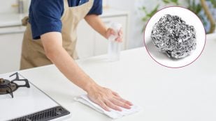 Truco bola de papel de aluminio