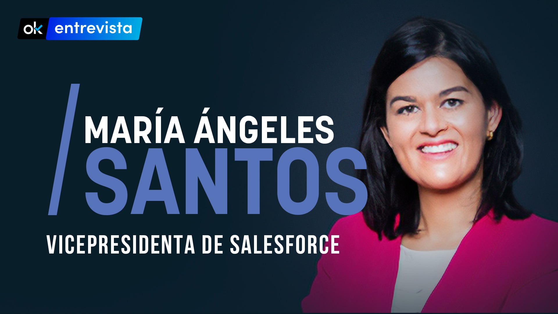 María Ángeles Santos, videpresidente regional de Salesforce.