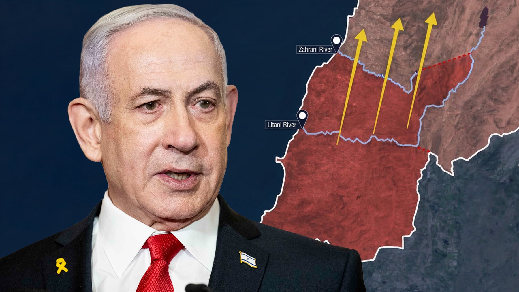 Israel comienza la operación para separar el sur del Líbano y aislar a los terroristas de Hezbolá