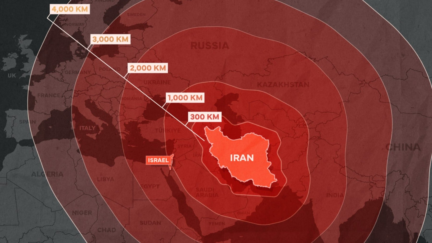 ¿Cuánta distancia hay de Irán a España? EEUU confirma que un misil iraní puede llegar a los países de Europa