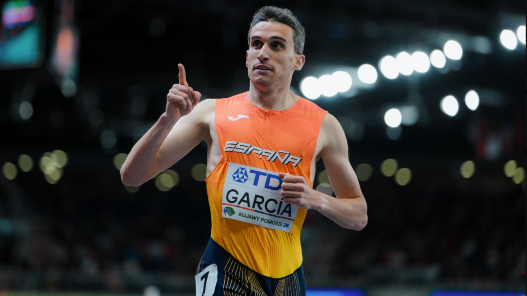 Mariano García se lleva el oro en los 1.500 de los Mundiales de atletismo