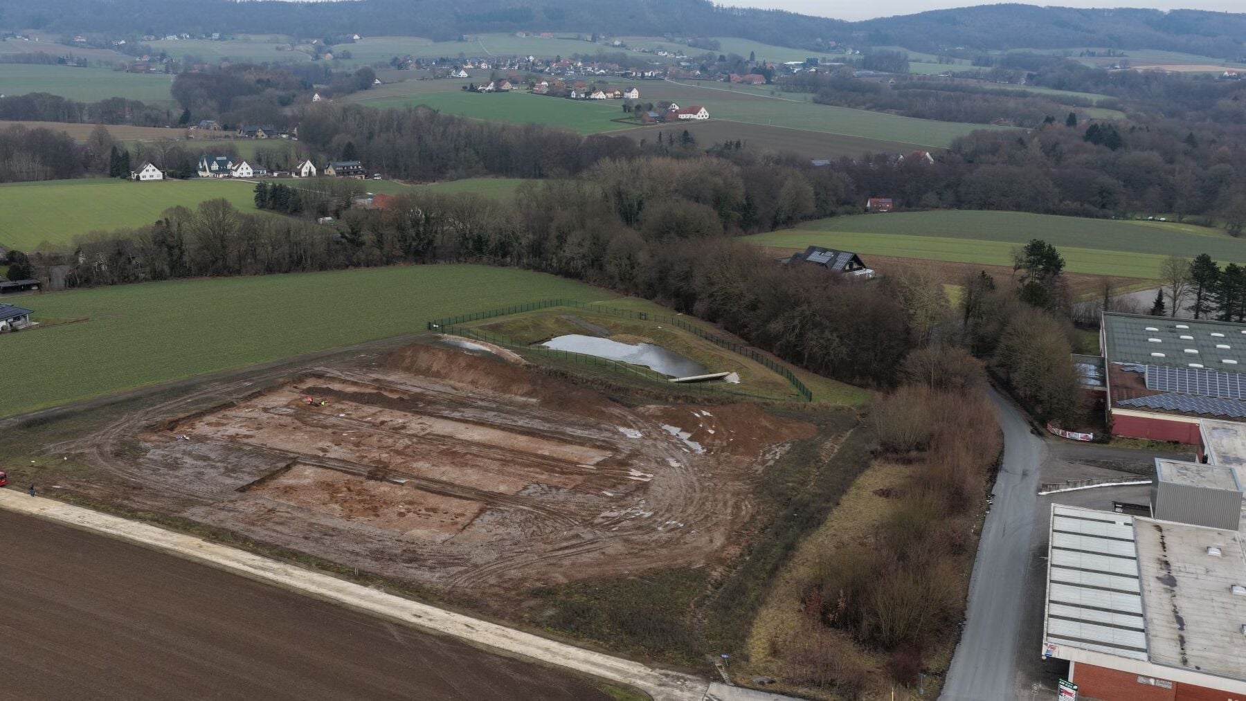 Yacimiento arqueológico en Alemania. Foto: LWL-AfW,  A. Koch.