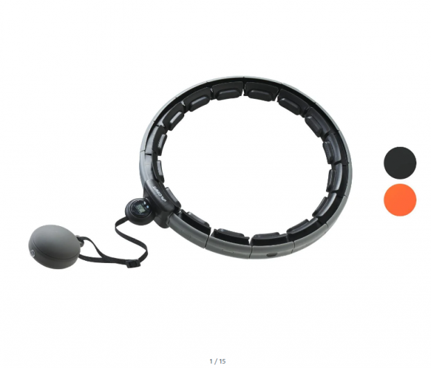 Aro de Hula-Hoop con peso de Lidl.