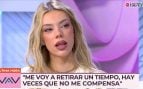 Alejandra Rubio en el plató de 'Vamos a ver' (Mediaset).