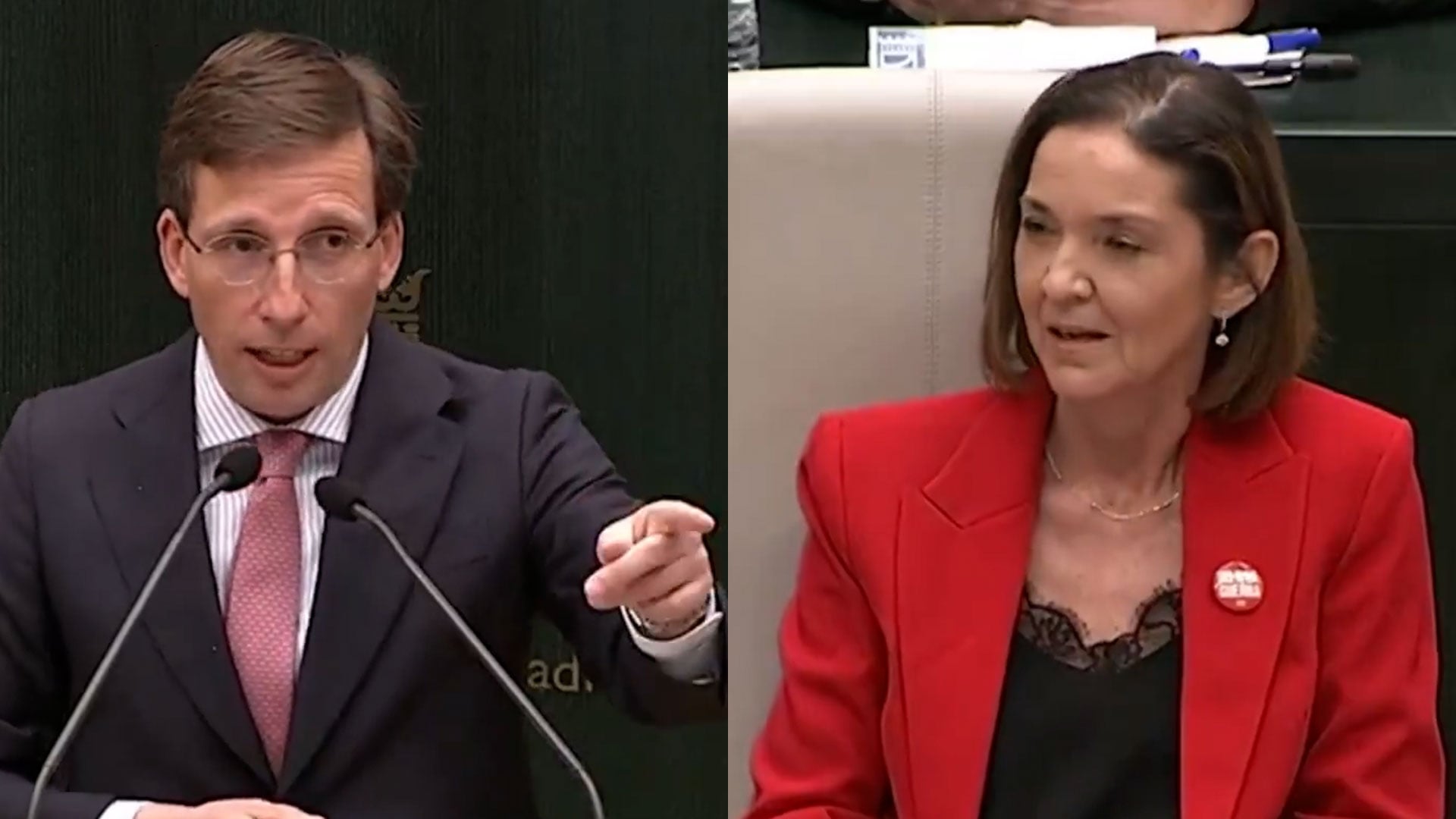 Almeida para los pies a Maroto: Compórtese, esto no es el Consejo de Ministros ni las saunas de Sabiniano