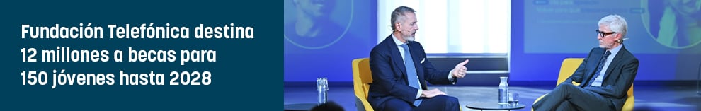 Fundación Telefónica destina 12 millones a becas para 150 jóvenes hasta 2028